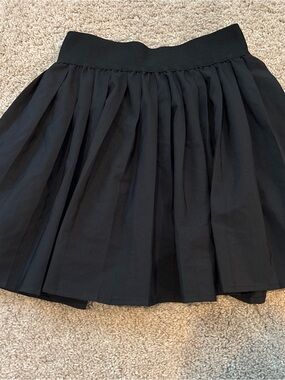 Harper Black Pleated Girls Skirt